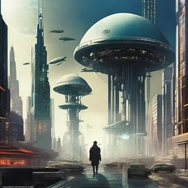 The science fiction novel was written in an economic style, using concise and efficient language to tell a compelling story.