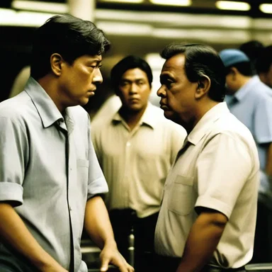 The film explores the economic divide between social classes through the story of a struggling factory worker and a wealthy business tycoon.