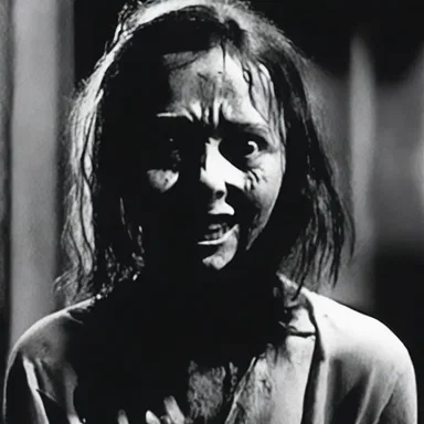 The horror movie relied on suspense and psychological terror to create a chilling atmosphere.