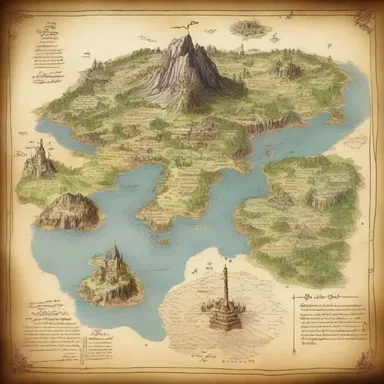 In the fantasy novel, the author would draw up detailed maps of the imaginary world.