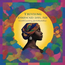 A high-quality digital art image of a book cover titled 'Thriving Through Life's Ups and Downs: Cultivating Resilience and Inner Strength' by Stephen Idowu Krans (Ajayi) BSc, MA