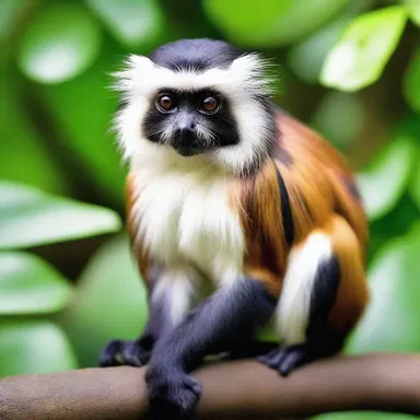 According to ancient mythology, the tamarin monkeys were said to have magical powers.