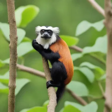 Why did the tamarin monkey bring a ladder to the party? Because it wanted to be a high-climber!