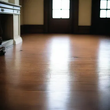 As I walked through the old mansion, the wooden floors creaked beneath my feet.