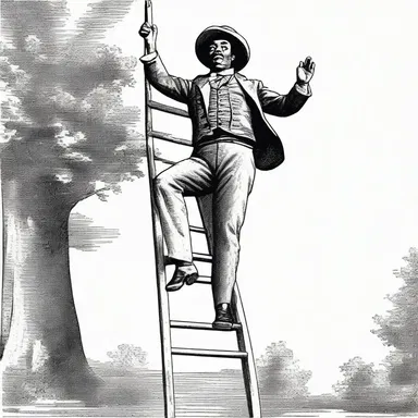 Why did the minstrel bring a ladder to the show? Because he wanted to reach new heights with his music and jokes!