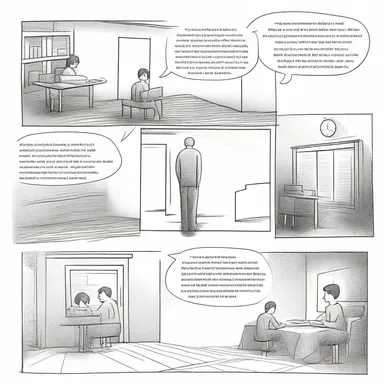 The author implemented an experimental procedure by using unconventional narrative techniques to tell the story from different perspectives.
