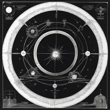 The concept of orbital motion is mentioned in religious scriptures, symbolizing the harmonious movement of celestial objects under divine direction.