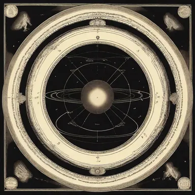 The concept of orbital motion is mentioned in religious scriptures, symbolizing the harmonious movement of celestial objects under divine direction.