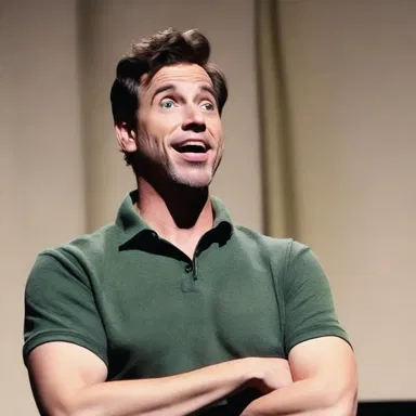 The stand-up comedian told a hilarious but deceptive joke that had the audience laughing uncontrollably.
