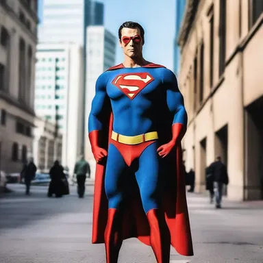 The superhero's deceptive alter ego fooled the citizens into thinking he was just an ordinary person.