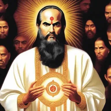 The deceptive cult leader manipulated his followers into believing he had divine powers and could grant them salvation.