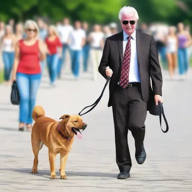 Why did the man with cynophobia bring a leash to the party? Because he wanted to be doggone prepared!