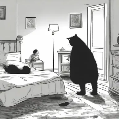 In the novel, the main character would often brood, sulking in his room and pouting at the injustices of the world.