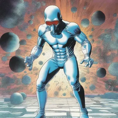 In the science fiction novel, the protagonist gains superpowers through the potentiation of two experimental drugs.