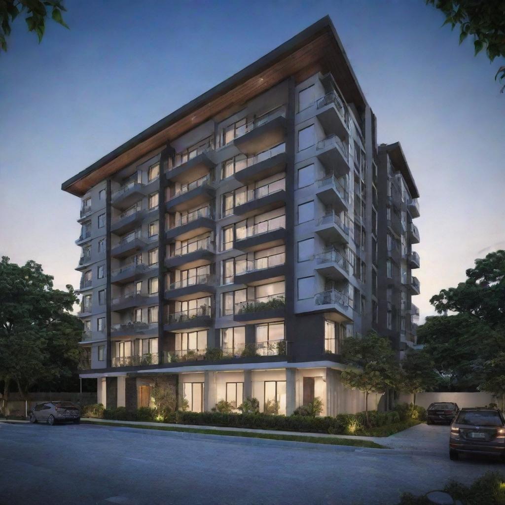 A versatile condominium unit, designed with modern amenities and convenience to suit young professionals, families, and individuals living alone