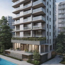 A versatile condominium unit, designed with modern amenities and convenience to suit young professionals, families, and individuals living alone