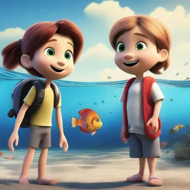 The movie depicted a heartwarming story of a skillet fish overcoming obstacles in the ocean.