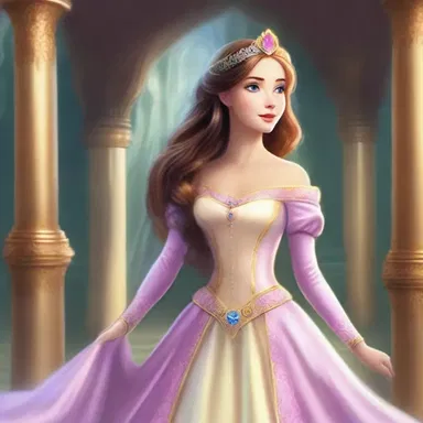 In the fantasy world, the princess was properly rewarded for her bravery and saved the kingdom from evil.