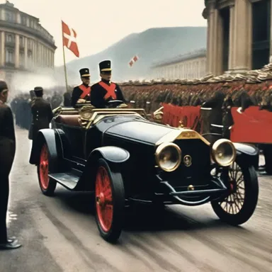 The assassination of Archduke Franz Ferdinand was a red flag leading to the start of World War I.