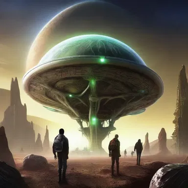 The science fiction novel explores a future where advanced technology has allowed humans to coexist with ecologic systems on alien planets.