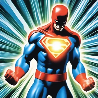 The superhero's superpower involved harnessing the energy of glyceryl crystals, enabling them to create powerful forcefields.
