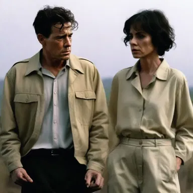 The suspenseful thriller movie revealed a two-sided plot twist that surprised the audience.