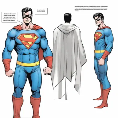 The superhero's costume had a two-sided emblem on the chest, with one side representing justice and the other side symbolizing his alter ego's hidden identity.