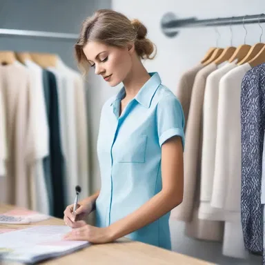 The fashion industry relies on manufacturers to produce the latest clothing trends.