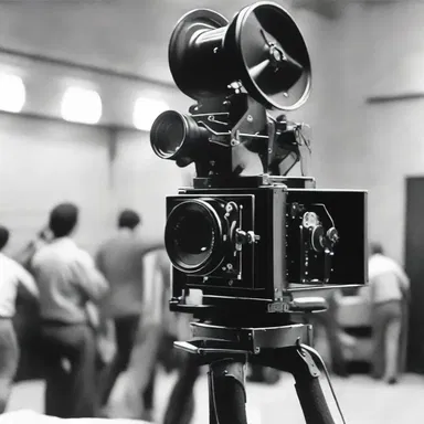 The manufacturer supplied the film industry with state-of-the-art camera equipment for shooting movies.