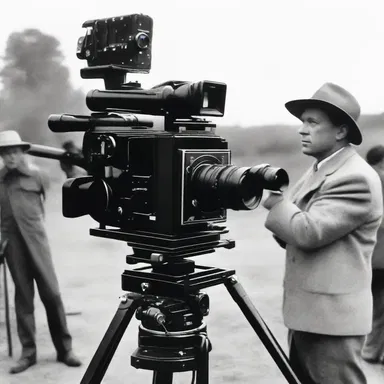 The manufacturer supplied the film industry with state-of-the-art camera equipment for shooting movies.