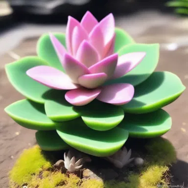 In the fantastical world of the anime series, the magical succulent plants possessed mystical powers that granted immortality to those who consumed their nectar.