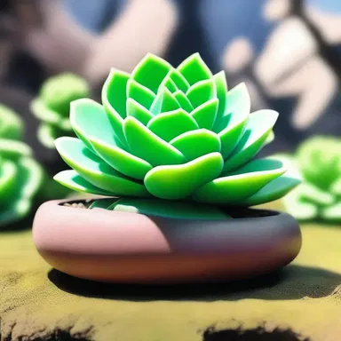 In the fantastical world of the anime series, the magical succulent plants possessed mystical powers that granted immortality to those who consumed their nectar.