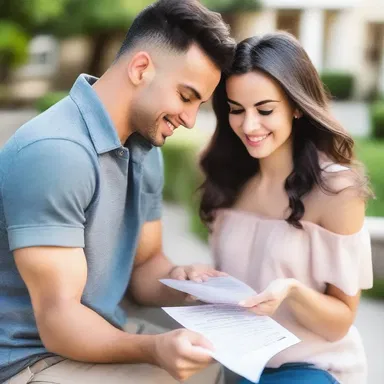 In a romantic mind game, he surprised her with a scavenger hunt leading to a heartfelt love letter.