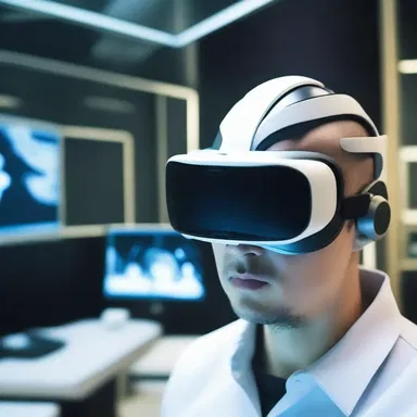 In this futuristic sci-fi world, the mind game involves implanted virtual reality simulations that can alter one's perception of reality.