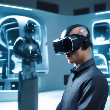 In this futuristic sci-fi world, the mind game involves implanted virtual reality simulations that can alter one's perception of reality.