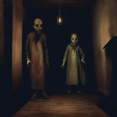 Playing mind games with the characters' sanity, the horror game took players on a terrifying journey through a haunted house.