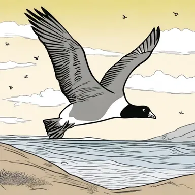 In the comic strip, the brent geese are portrayed as quirky characters who embark on exciting adventures and always find themselves in unusual situations.