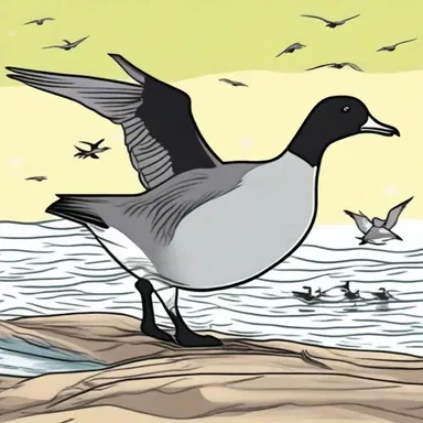 In the comic strip, the brent geese are portrayed as quirky characters who embark on exciting adventures and always find themselves in unusual situations.
