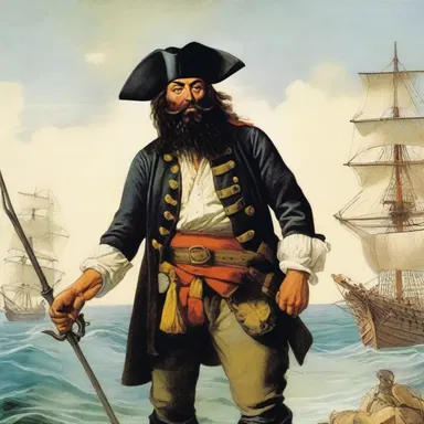 During the Golden Age of Piracy in the 17th and 18th centuries, pirates like Blackbeard and Captain Kidd terrorized the high seas.