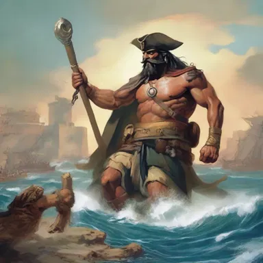 In Greek mythology, the pirate Cretan king Minos regularly raided the nearby seas.