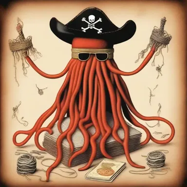 The holy book of Pastafarianism, the 'Flying Spaghetti Monster Gospel,' humorously describes pirates as the chosen people.