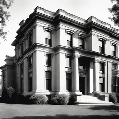 The grand mansion was patronized by many wealthy clients who appreciated its unique design.