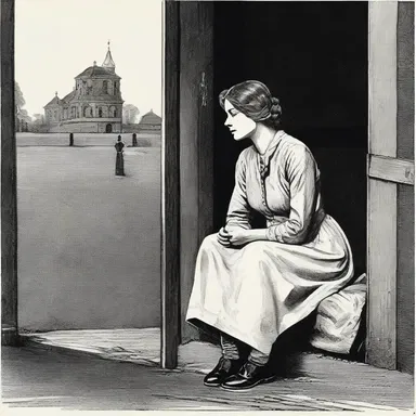 In the classic novel, the main character chooses to live a quiet life out of the way of society's demands.