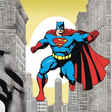 The superhero saved the city, ensuring that the villain was swiftly dealt with and out of the way.
