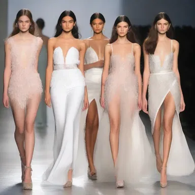 The designer quickly resolved the fitting issues, making sure the outfits were properly dealt with and out of the way before the fashion show.