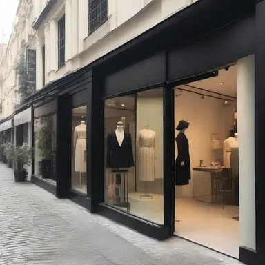 The designer boutique was located out of the way in a hidden alley, away from the main shopping streets.