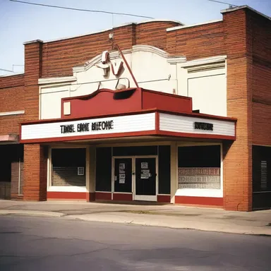 The indie movie theater was situated out of the way in a small town, far from the usual bustling cinema complexes.
