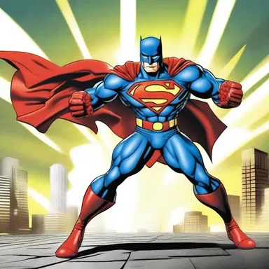 The superhero's powers were out of the way, allowing him to defeat the villain effortlessly.