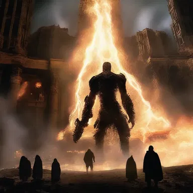 The special effects in the movie were out of the way, creating a visually stunning experience.