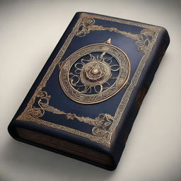 A high-quality digital art image showcasing a Sorcerer's grimoire